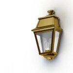 Avenue 2 03 | Messing Wand Halblaterne Roger Pradier Avenue 2 03 | Messing Wand Halblaterne Roger Pradier